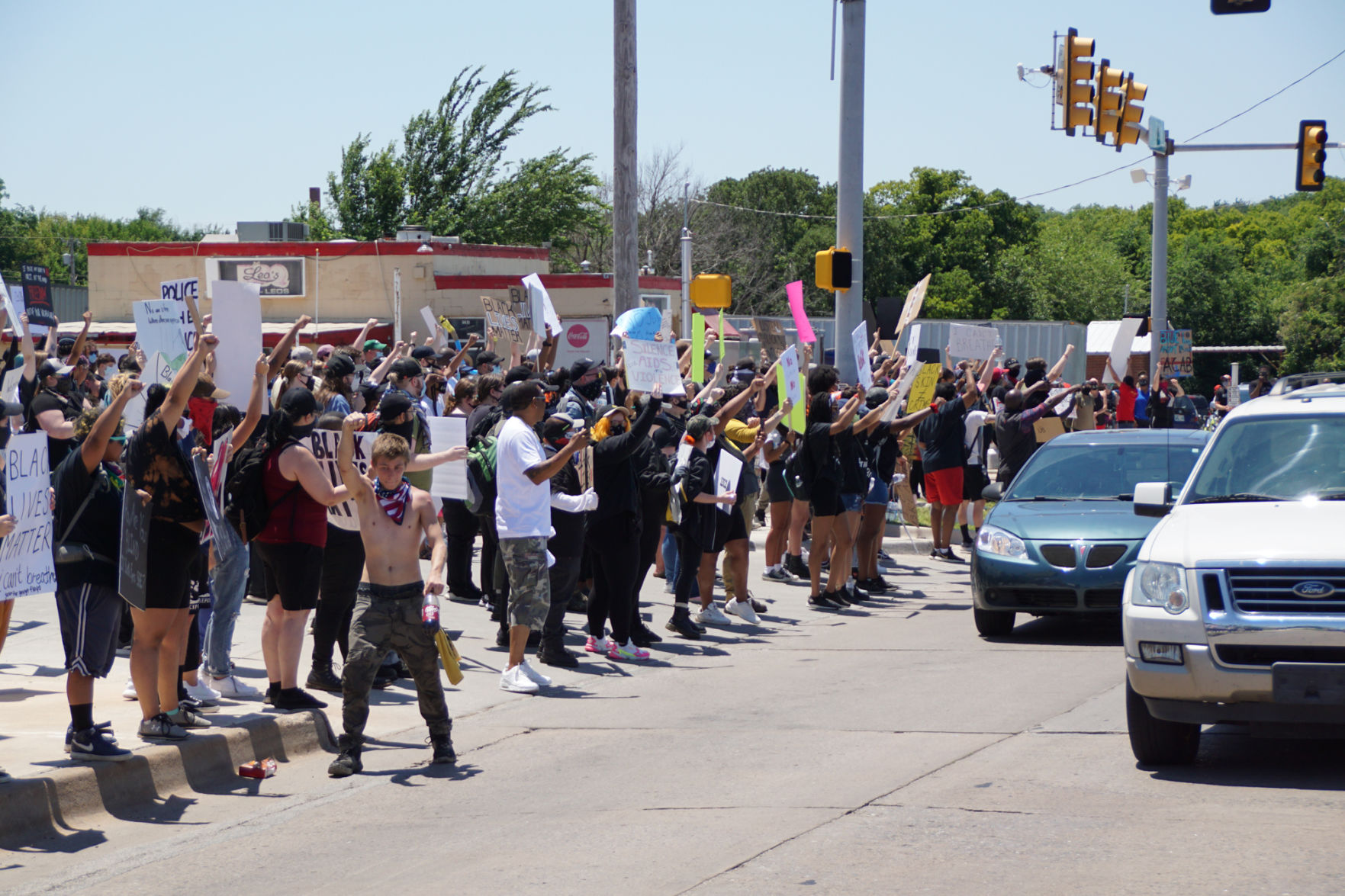 Protesters